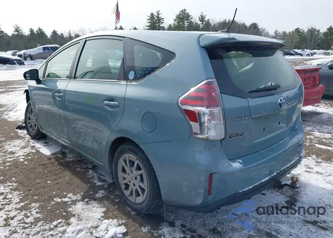 2016 Toyota Prius V Four из США, поврежденный, VIN JTDZN3EU9GJ050941